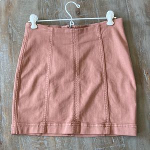 Pink Mini Skirt Size Small
